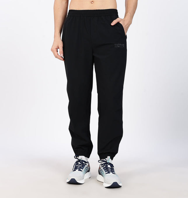 Xtep Men's Loose Fit Training Trackpant Black