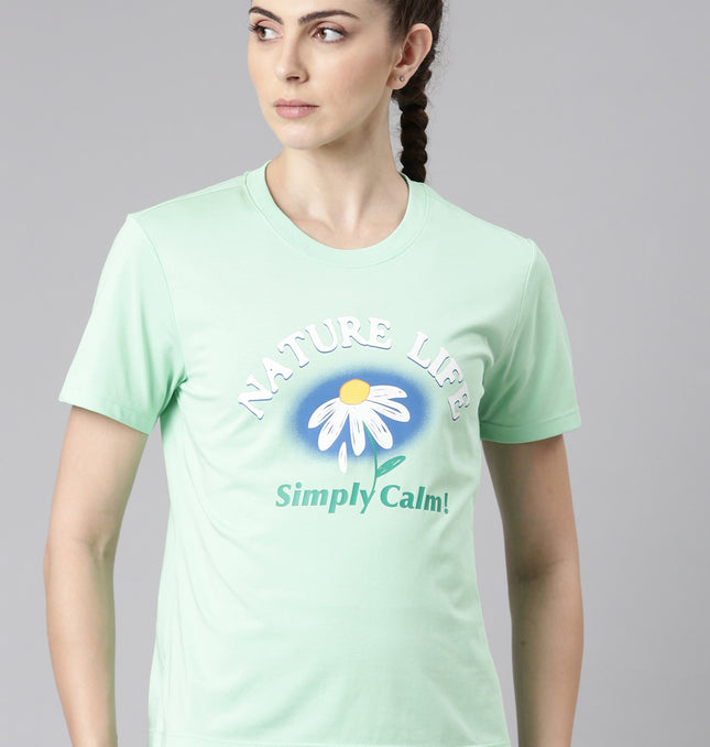 Xtep Women Lifestyle Short-sleeve T-shirt - Minty Green / S