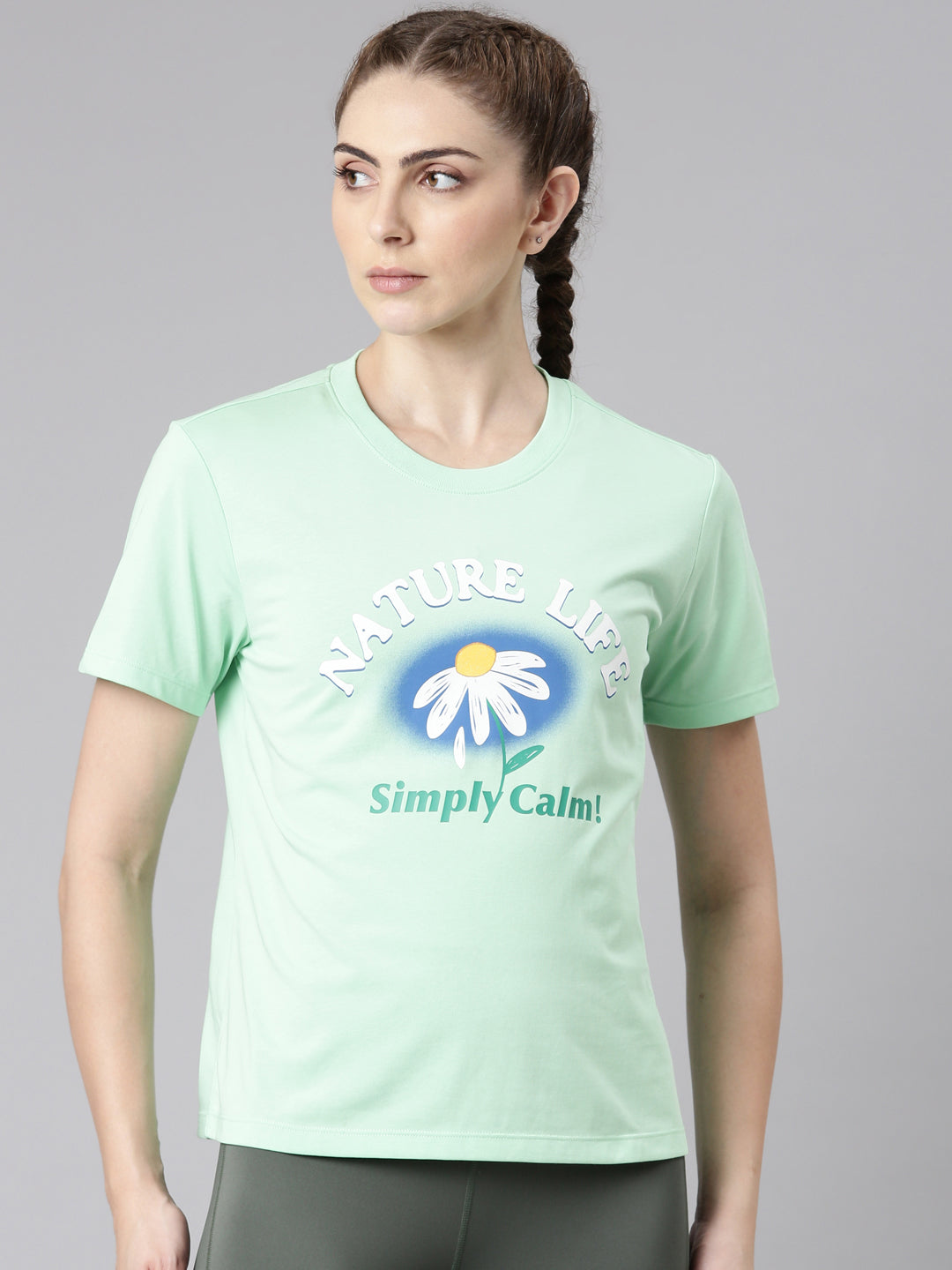 Xtep Women Lifestyle Short-sleeve T-shirt - Minty Green / S