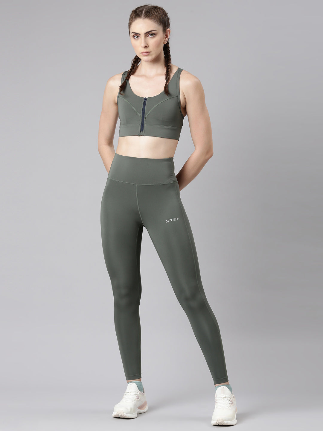 Xtep Women Training Athletic Leggings