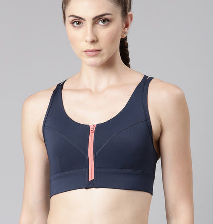 Xtep Women Training Bra - Shade Blue / S