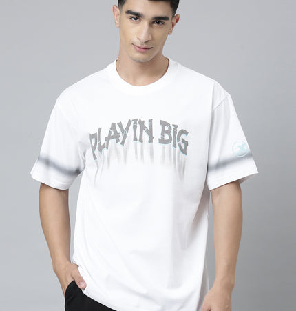 Xtep Men Lifestyle Short-sleeve T-shirt - Pearl White / XS