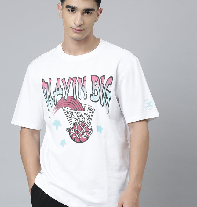 Xtep-Comfort Men Short-sleeve T-shirt - Pearl White / XS