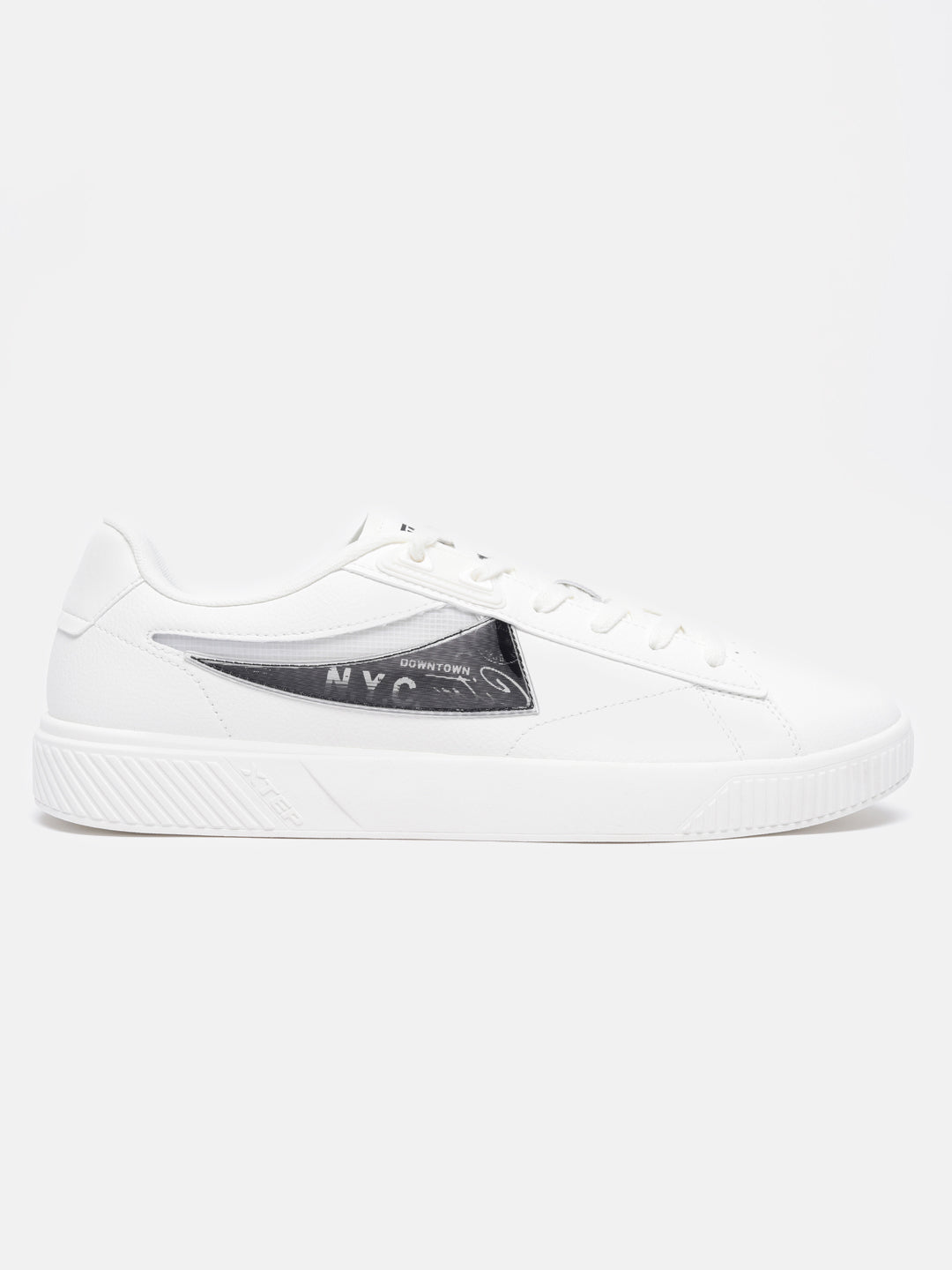 Xtep Colourblocked Sneakers - Canvas White / 40