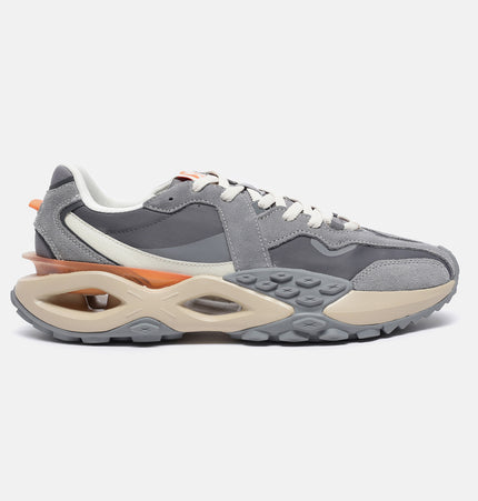 Xtep Men 70’s Retro Casual Shoes - Gray/Charcoal Grey / 39