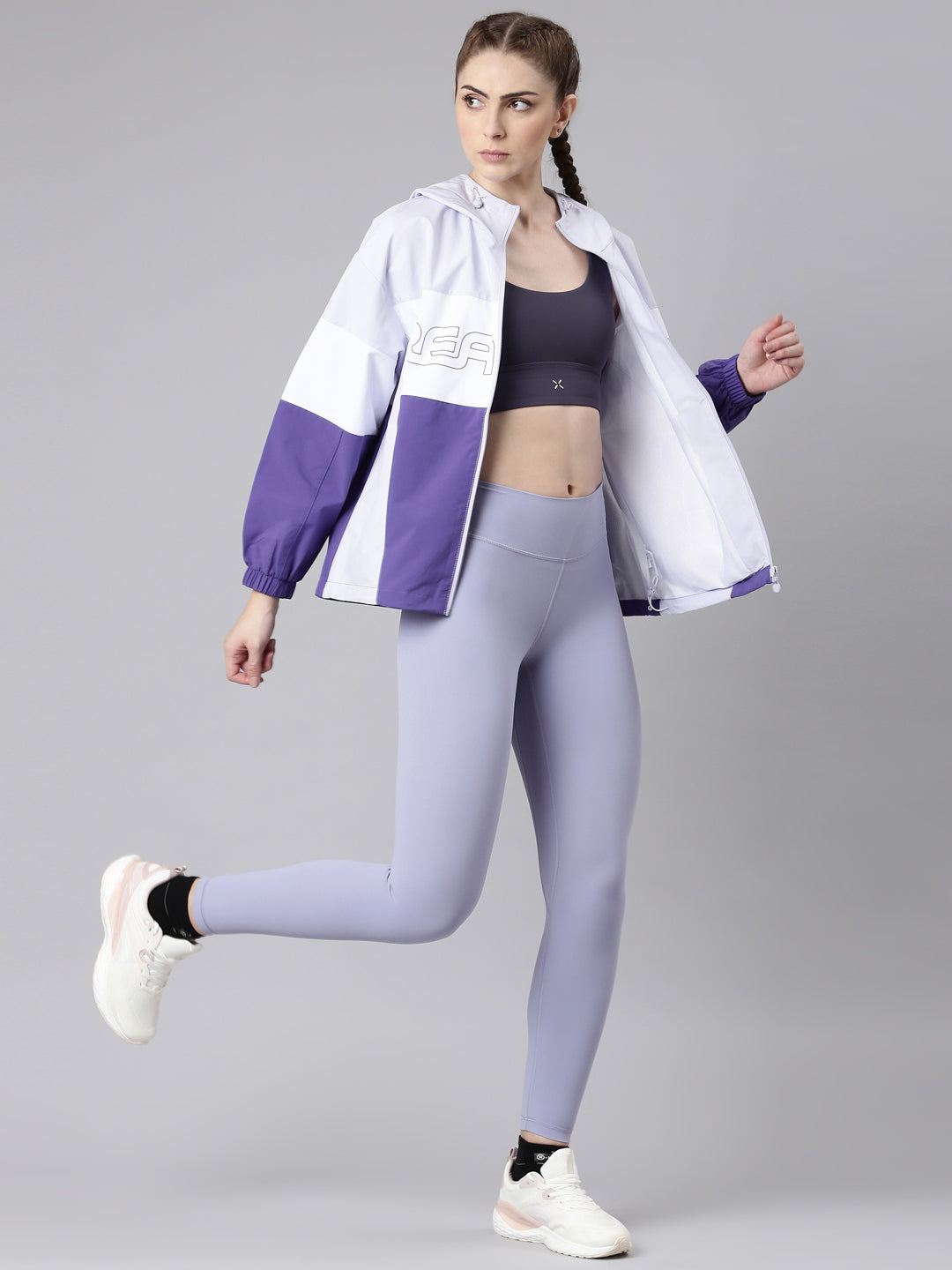 Xtep Colourblocked Windcheater Varsity Jacket