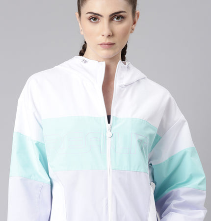Xtep Colourblocked Windcheater Varsity Jacket