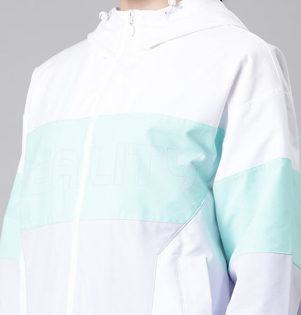 Xtep Colourblocked Windcheater Varsity Jacket