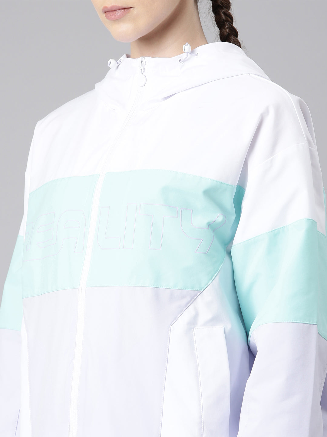 Xtep Colourblocked Windcheater Varsity Jacket