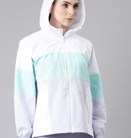 Xtep Colourblocked Windcheater Varsity Jacket