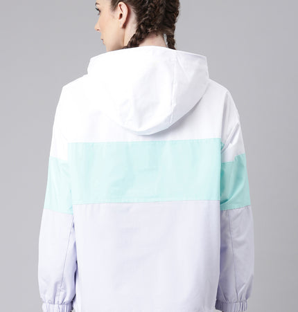 Xtep Colourblocked Windcheater Varsity Jacket