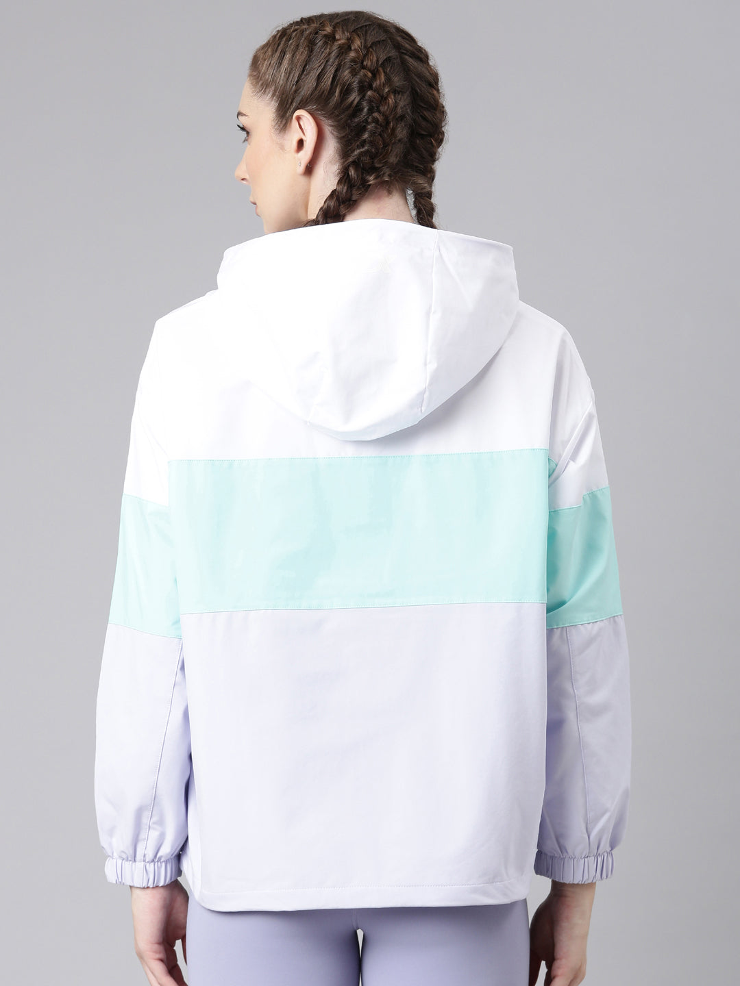 Xtep Colourblocked Windcheater Varsity Jacket