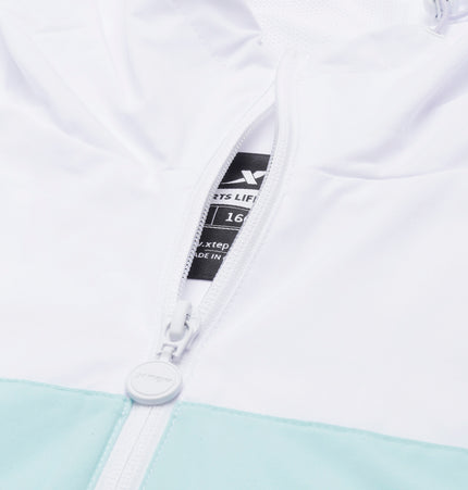 Xtep Colourblocked Windcheater Varsity Jacket