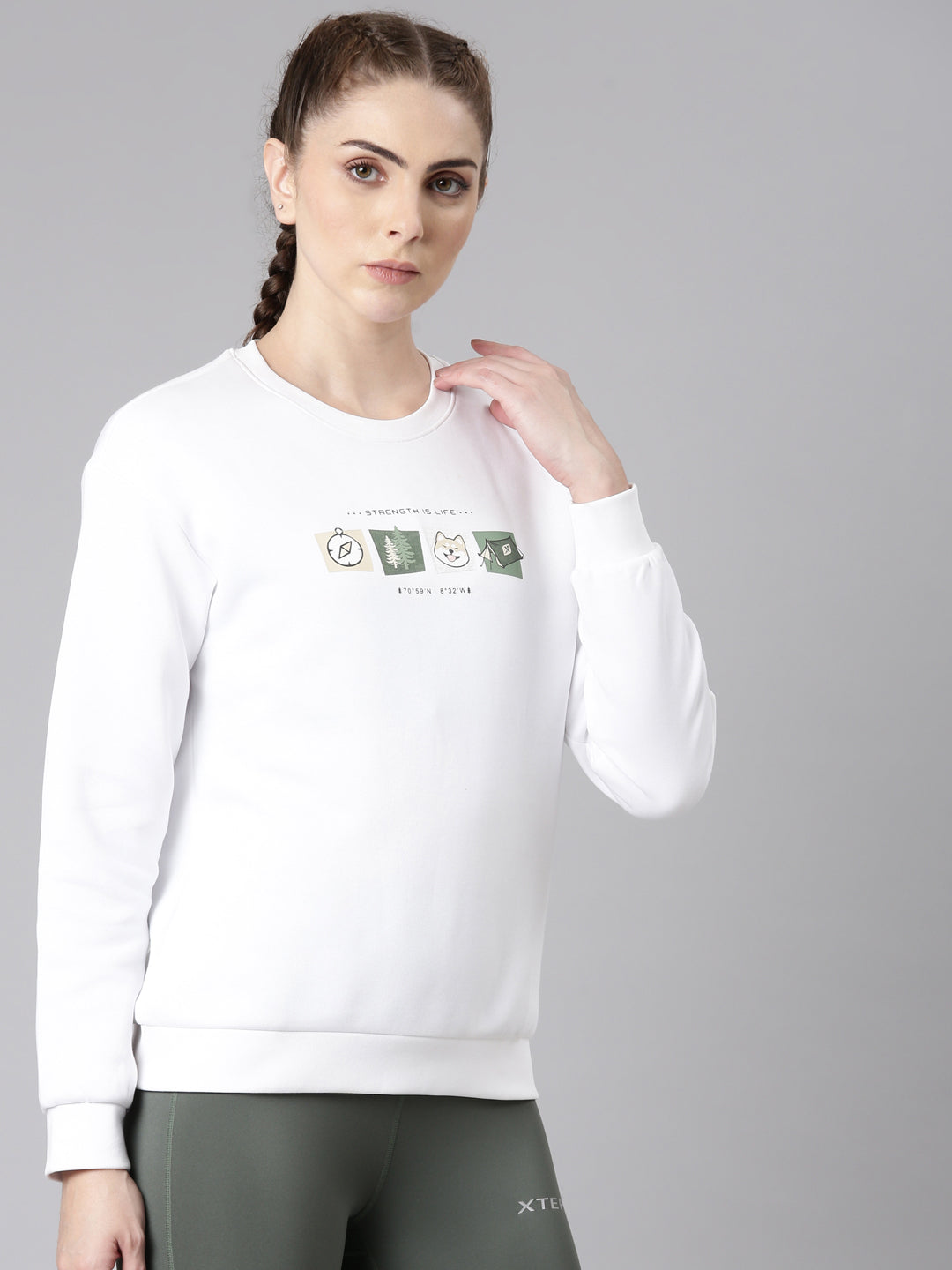 Xtep Xtep-Comfort Women Sweatshirt