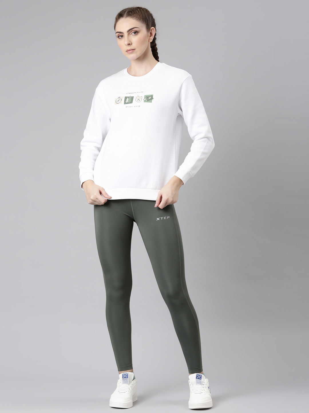 Xtep Xtep-Comfort Women Sweatshirt
