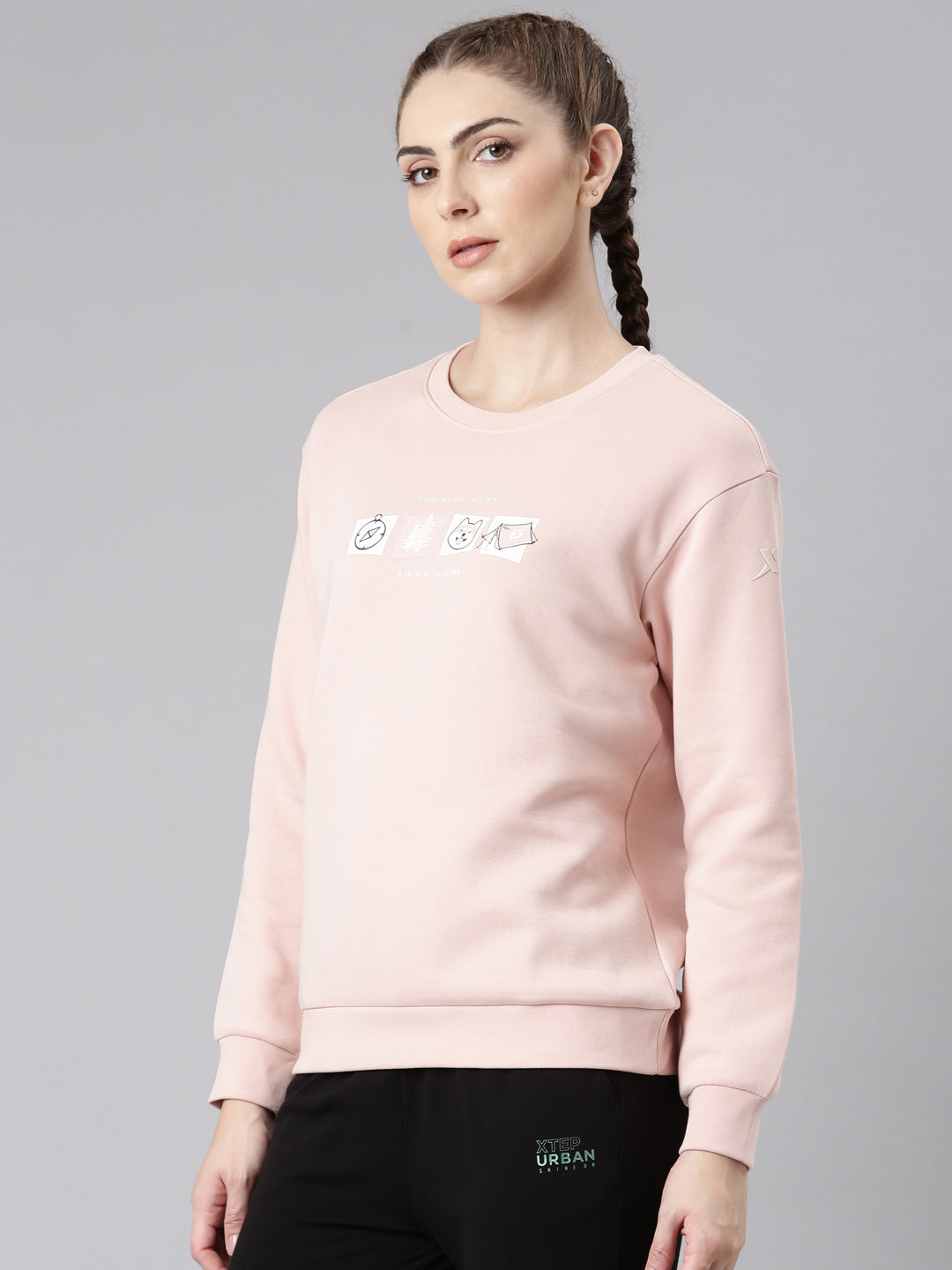 Xtep Xtep-Comfort Women Sweatshirt