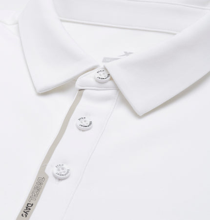 Xtep Solid Polo Collar T-shirt