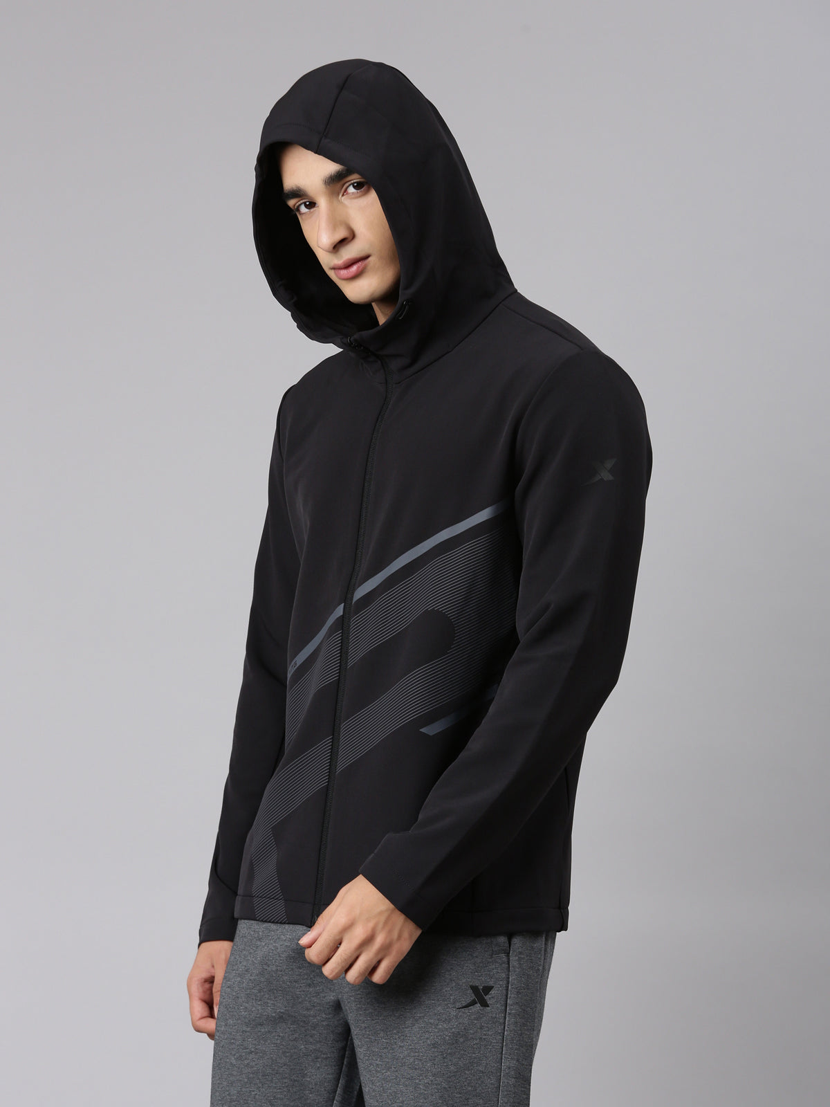 Xtep Printed Comfort Windcheater Jacket