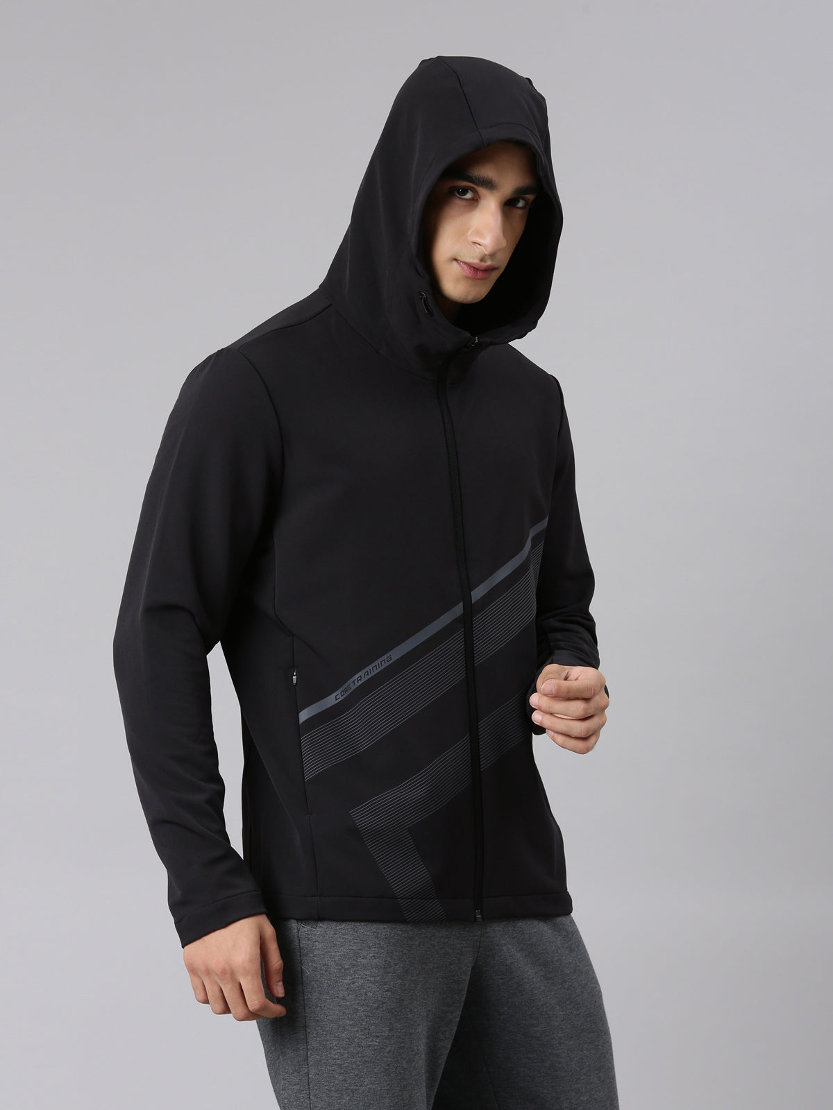 Xtep Printed Comfort Windcheater Jacket
