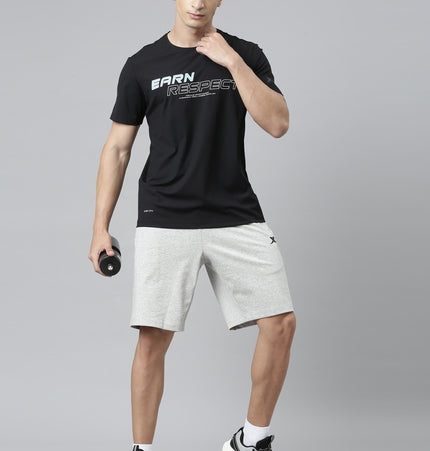 Xtep-Comfort Men Knitted Long Shorts