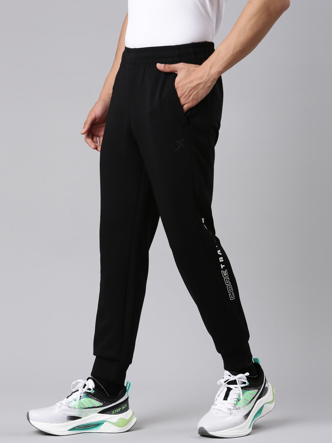 Xtep-Comfort Men Knitted Pants