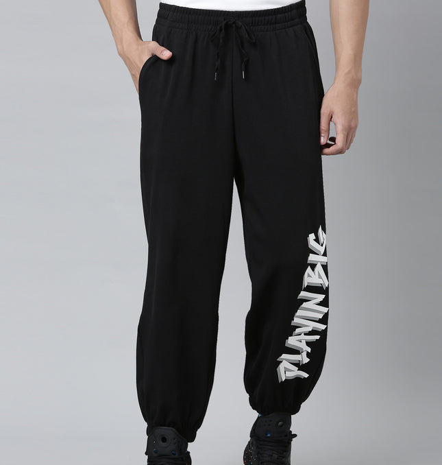 The Xtep-Comfort Men Knitted 7/8 Pants - Black / XS