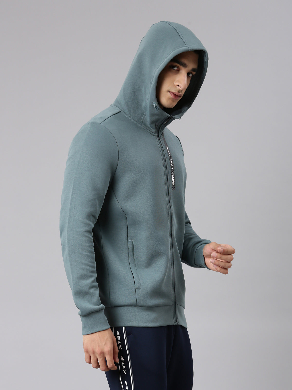 Xtep Cotton Hooded Sweatshirt