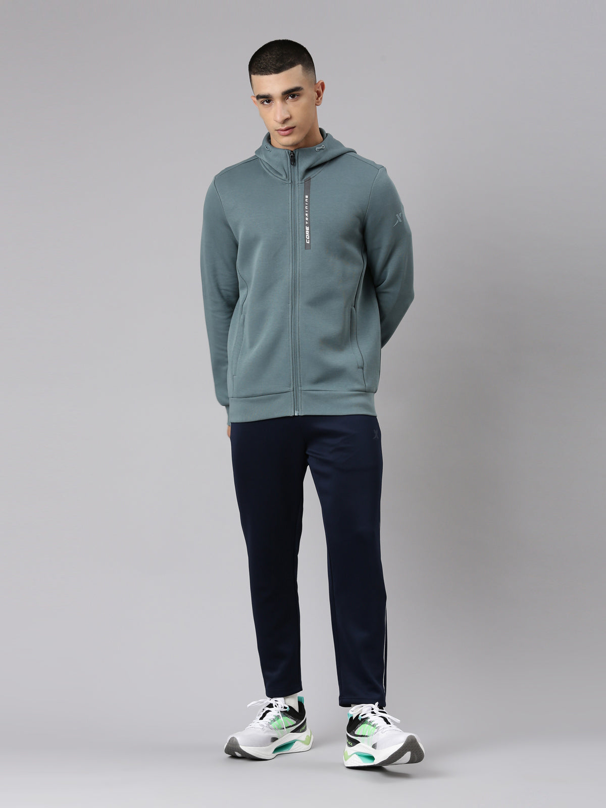 Xtep Cotton Hooded Sweatshirt