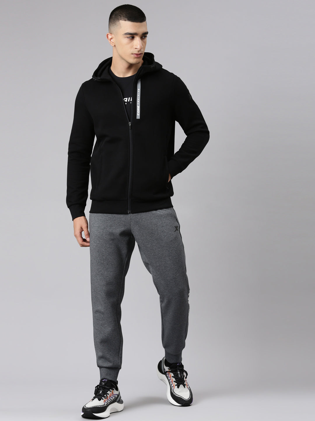 Xtep Cotton Hooded Sweatshirt