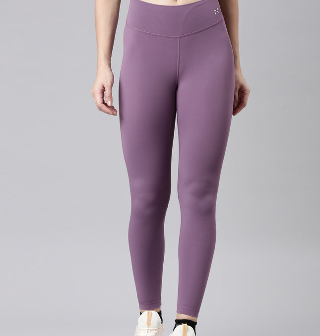 Xtep Women Athletic Training Tights - Purple / S