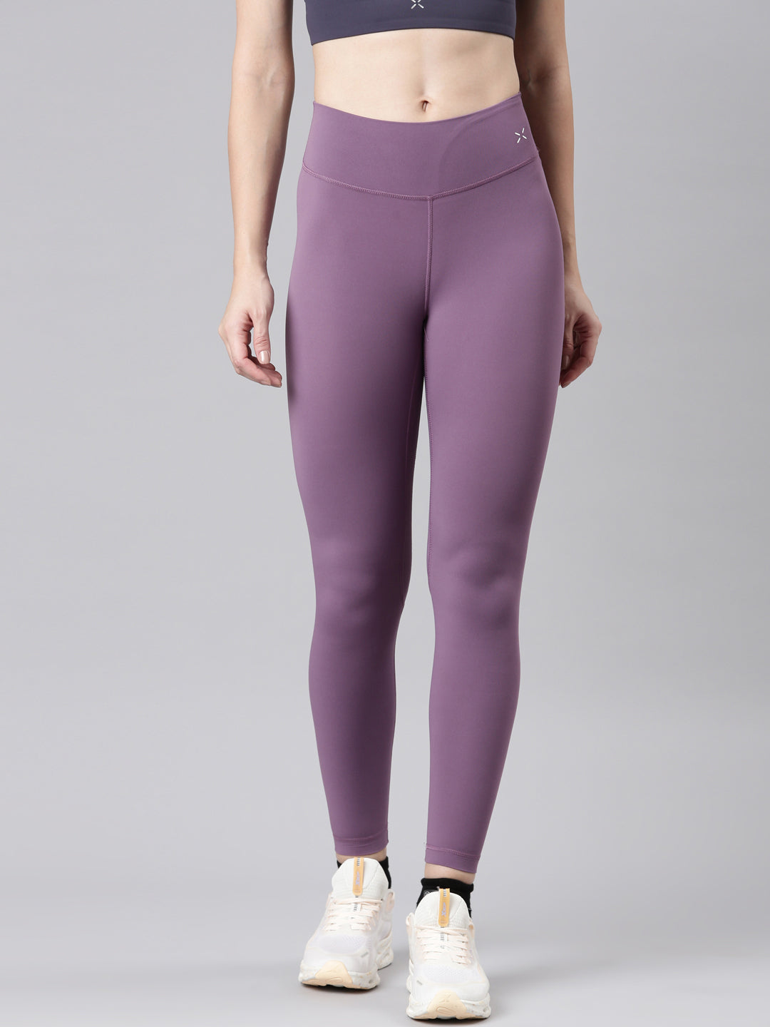 Xtep Women Athletic Training Tights - Purple / S