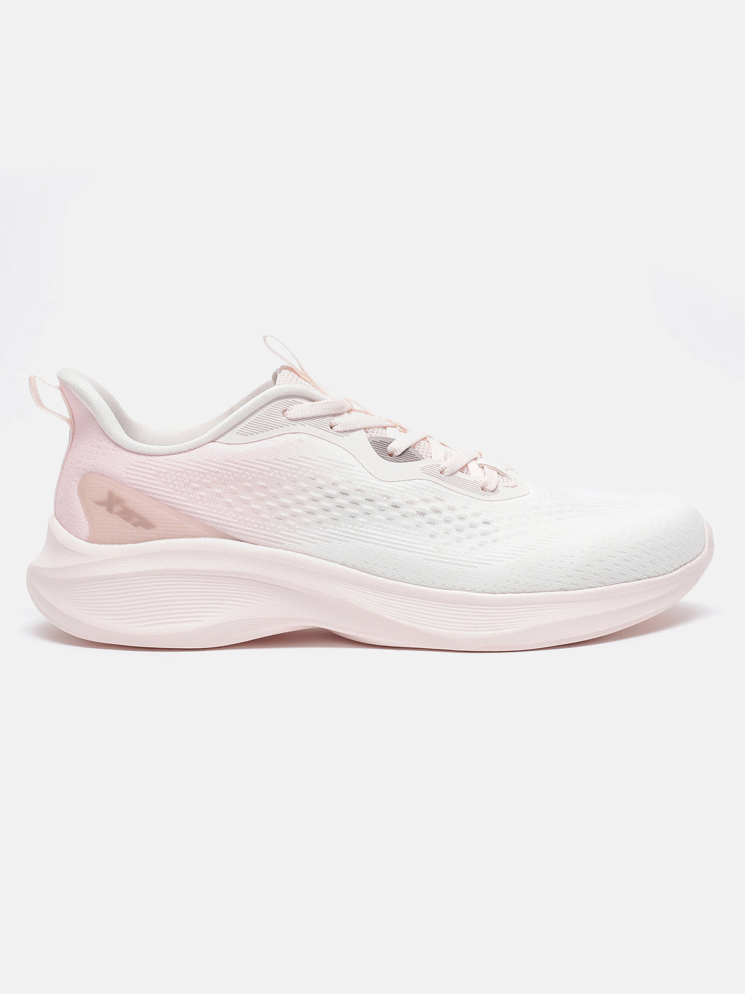 Xtep Women Comfort Running Shoes - Canvas White/Pure Pink / 35