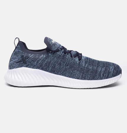 Xtep Men Walking Shoes - Purplish Blue / 41