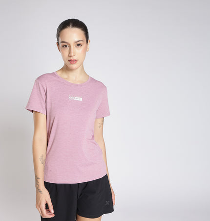 Xtep Men Comfort Active Stretch Training T-shirt - Purple / XS
