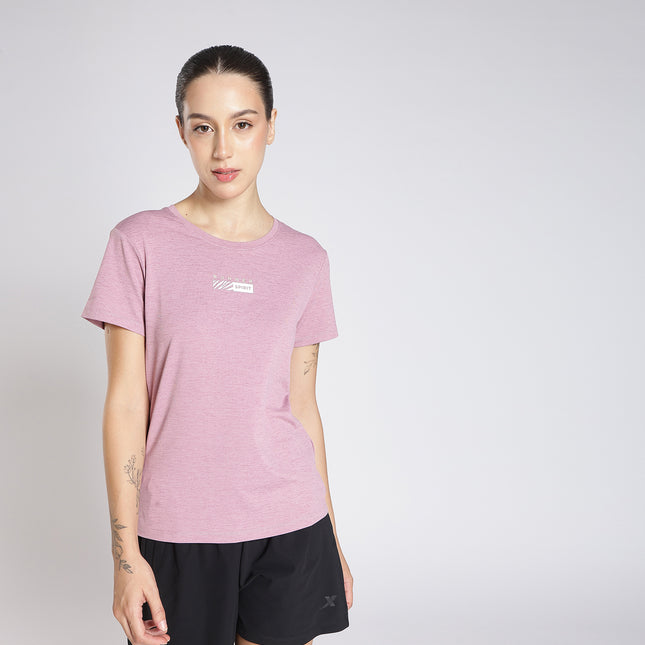 Xtep Men Comfort Active Stretch Training T-shirt - Purple / XS