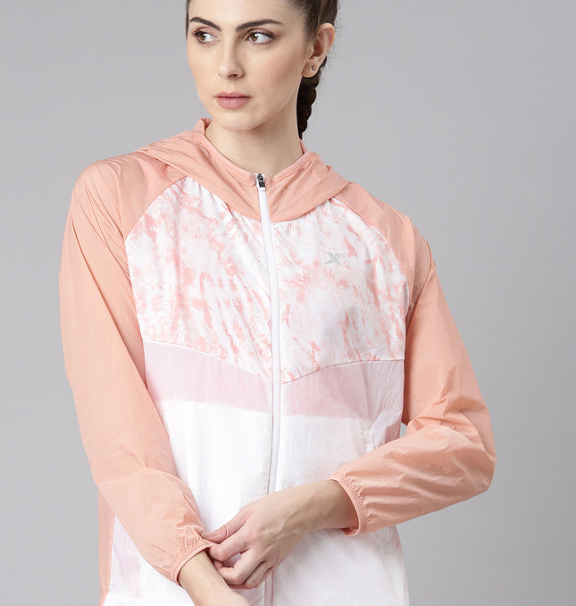 Xtep Women Running Single-layer Windbreaker - Pink / XS