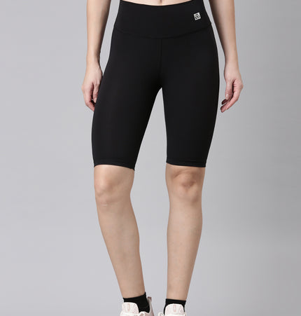 Xtep-Comfort Women Athletic Leggings - Black / S