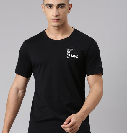 Xtep Men Lifestyle Short-sleeve T-shirt - Black / S