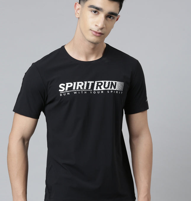 Xtep Men Basketball T-Shirt - Black / M