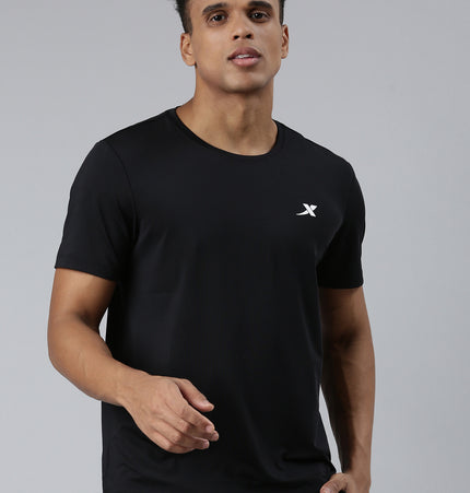 Xtep Men Training Short-sleeve T-shirt - Black / S