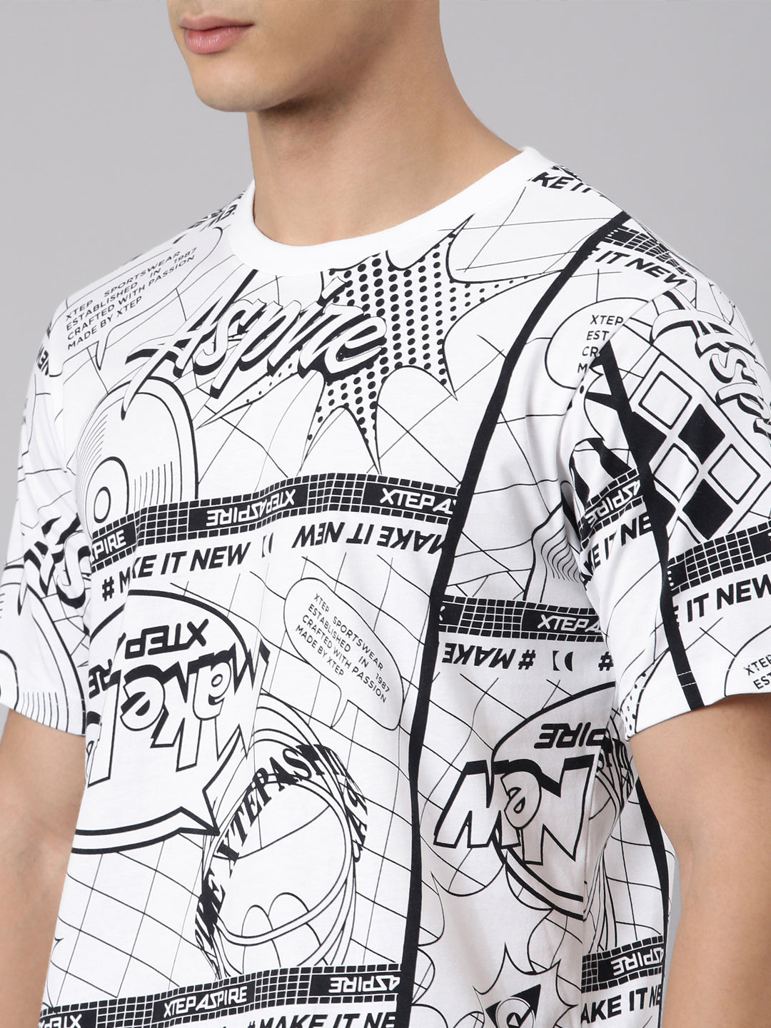 Xtep Men Active Short-sleeve T-shirt
