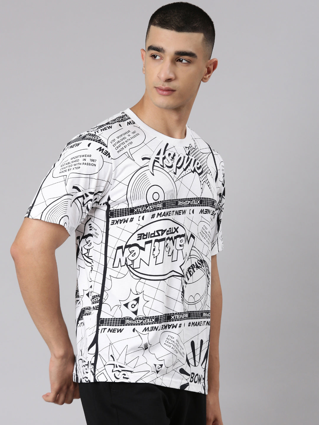 Xtep Men Active Short-sleeve T-shirt