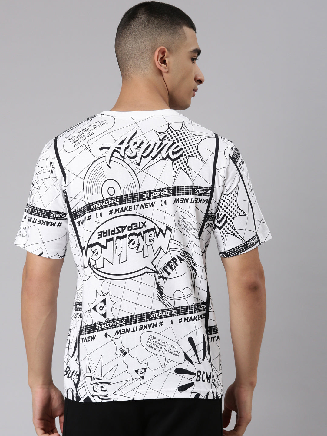 Xtep Men Active Short-sleeve T-shirt
