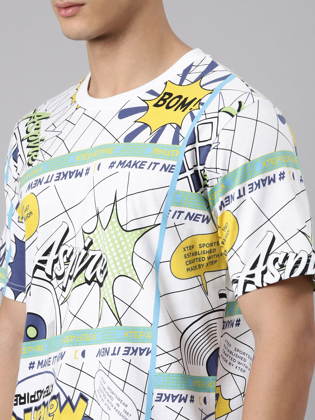 Xtep Men Active Short-sleeve T-shirt