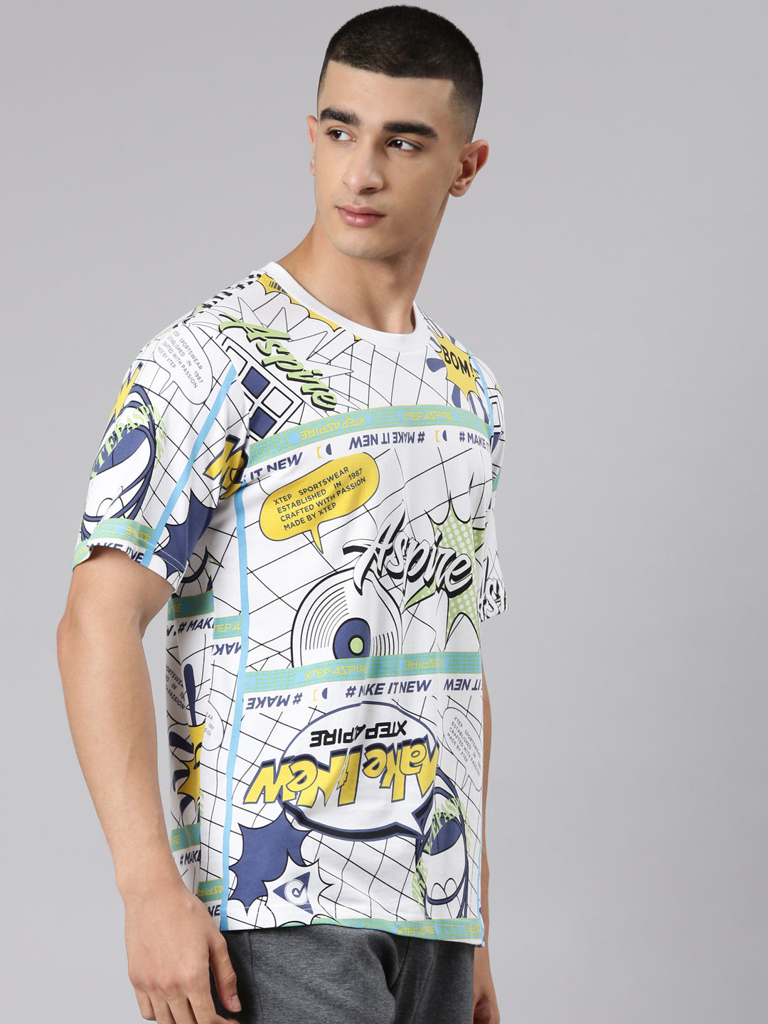 Xtep Men Active Short-sleeve T-shirt