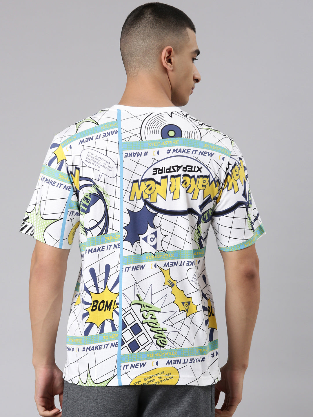 Xtep Men Active Short-sleeve T-shirt