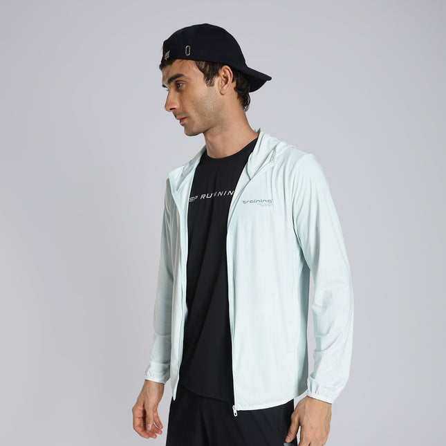 Xtep Men Smooth Touch Knitted Sports Hoodie