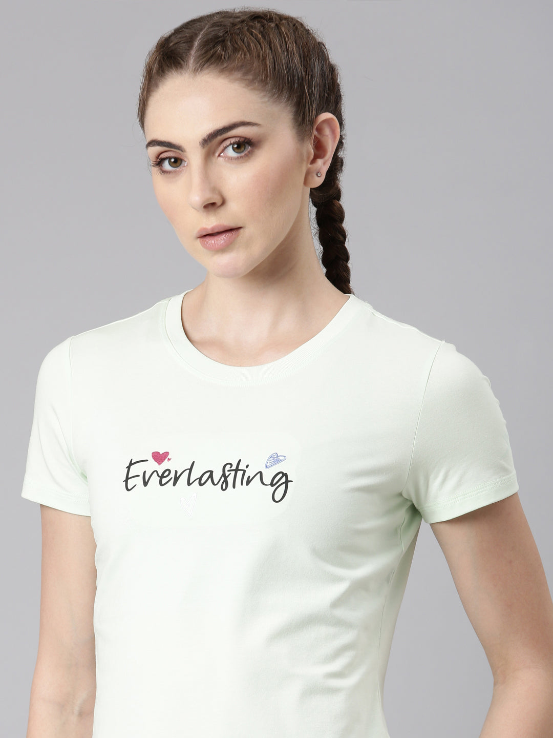 Xtep-Comfort Women Short-sleeve T-shirt