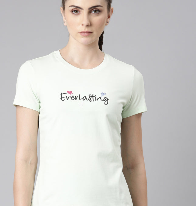 Xtep-Comfort Women Short-sleeve T-shirt