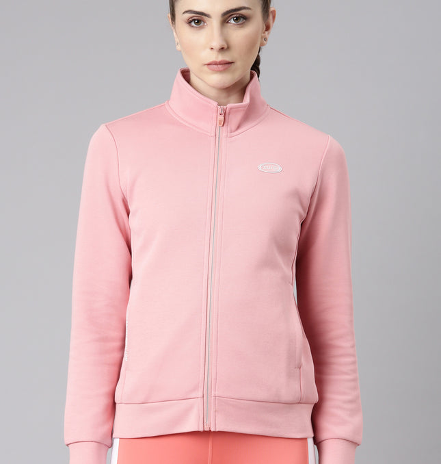 Xtep-Comfort Women Knitted Top - Punch Pink / S